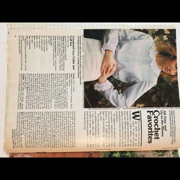 1980s craft magazine with quilt, macramé, crochet & woodworking plans - Picture 7 of 10